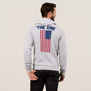 Den enda amerikanska flagga Original Patriotic Mod T Shirt