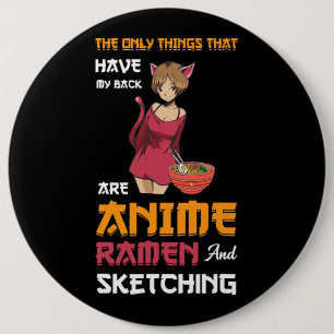 den enda animeringen Ramen och sketningen Anime me Knapp