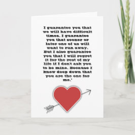 Den enda du du vet vägen till mitt hjärta semester helgkort