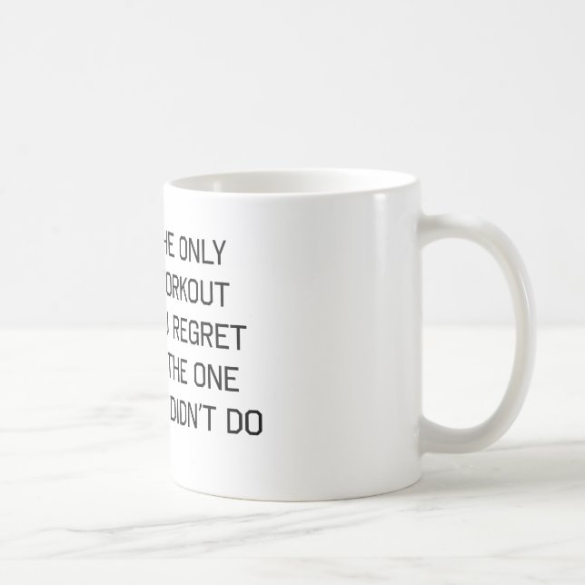 Den enda genomköraren som du beklagar kaffemugg (Höger)