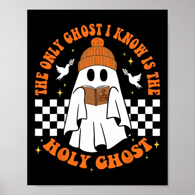 Den enda Ghost jag känner är Heligan Ghost Hallowe Poster (Framsidan)