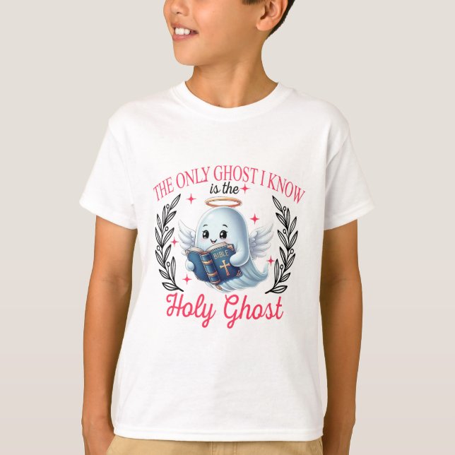 Den enda Ghost jag känner är Heligan Ghost T Shirt (Framsida)