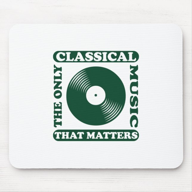Den enda klassiska musik musmatta (Framsidan)