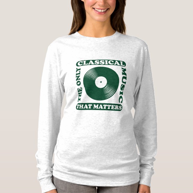 Den enda klassiska musik t shirt (Framsida)