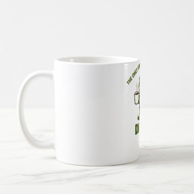 Den enda knäböj jag gör idag är ingenting kaffemugg (Vänster)
