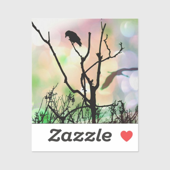 Den enda Kråkan Klistermärken (Ark)