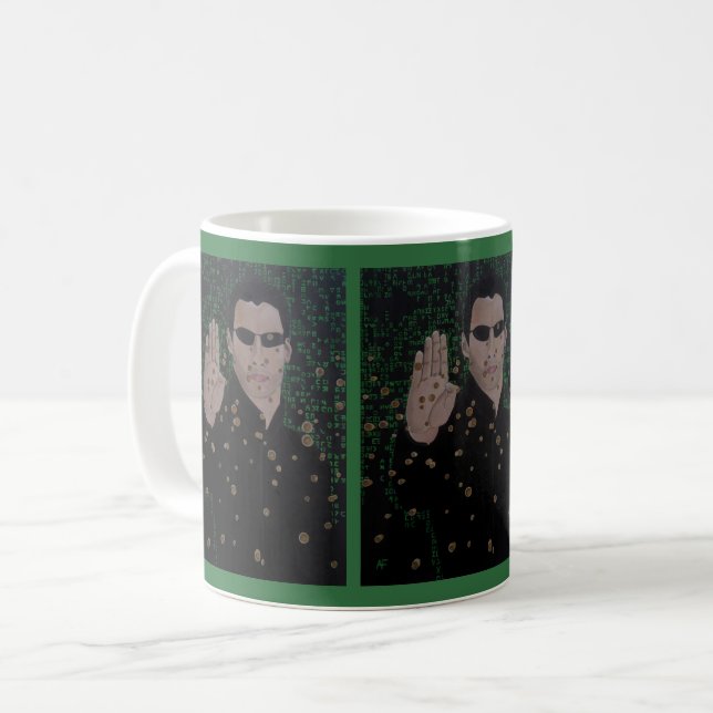 Den enda målningen av Alfred Fox Kaffemugg (Framsida vänster)