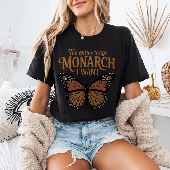 Den enda Orange Monarch jag vill ha Kung i Amerika T Shirt (Skapare uppladdad)