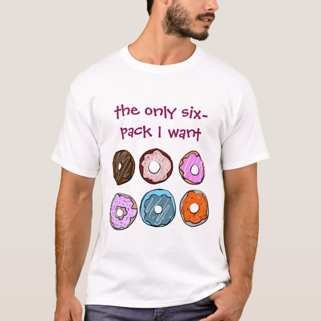 Den enda sex packen önskar jag munkskjortan t shirt (Framsida)