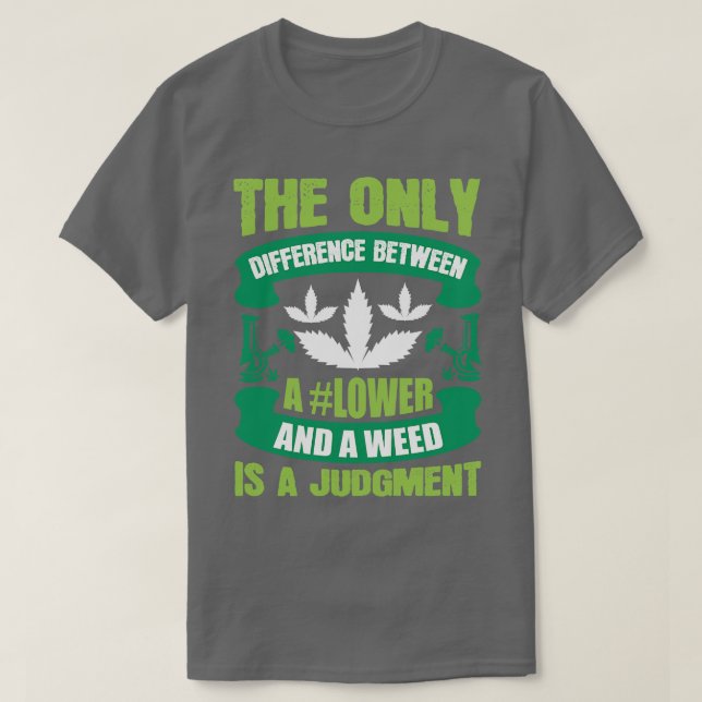 Den enda skillnaden är en dom t shirt (Design framsida)