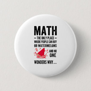 Den enda Ställe där människor köper vattenmeloner Knapp