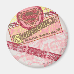 Den enda superflickan magnet