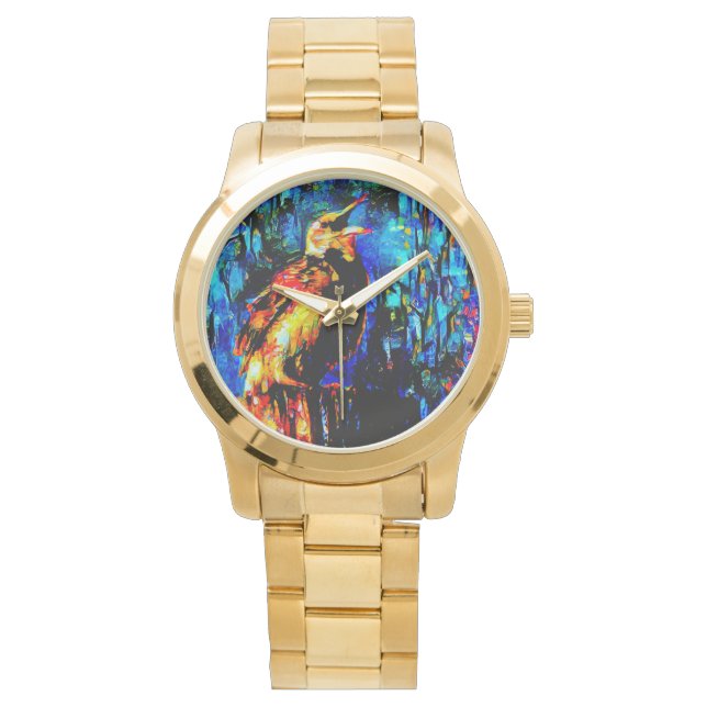 Den ende fågeln 2 armbandsur (Framsida)