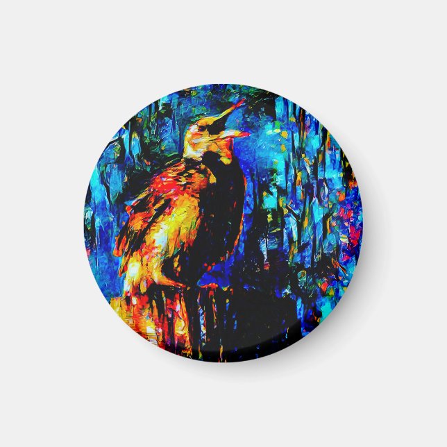 Den ende fågeln 2 magnet (Framsidan)