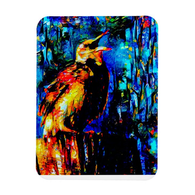 Den ende fågeln 2 magnet (Vertikal)