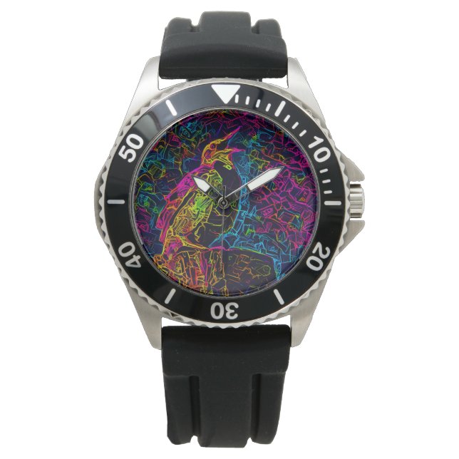 Den ende fågeln 3 armbandsur (Framsida)
