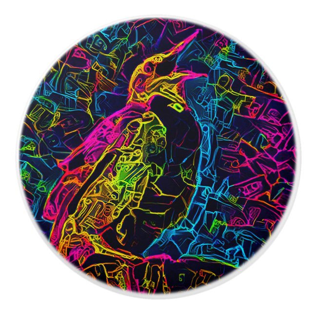 Den ende fågeln 3 knopp (Framsidan)