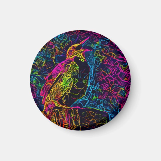 Den ende fågeln 3 magnet (Framsidan)