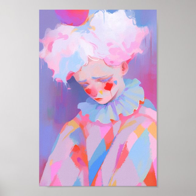 Den ende Rosan Clown Poster (Framsidan)