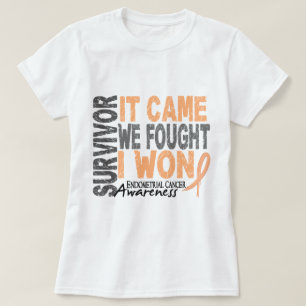 Den Endometrial canceröverlevanden som det kom T-shirt