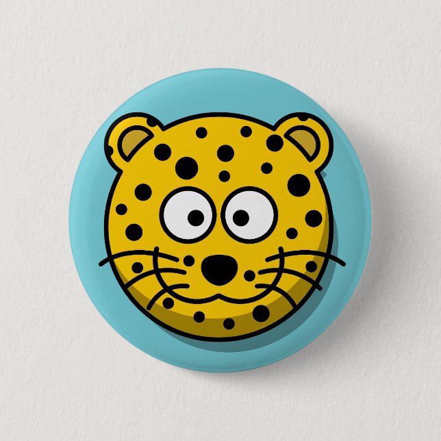 Den enfaldiga leoparden knäppas knapp (Framsida)