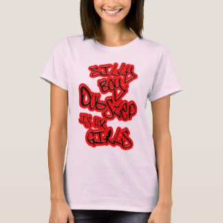 den enfaldiga pojken Dubstep är för flickor dansar T Shirt