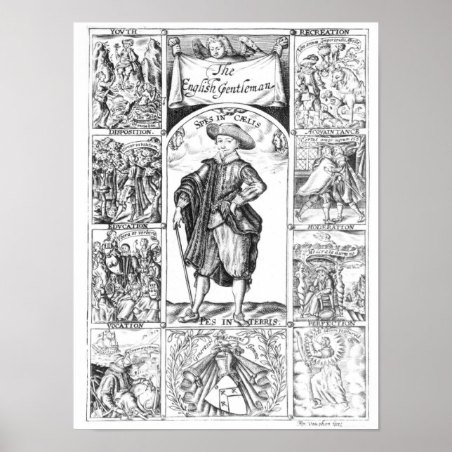 Den engelska gentlemannen poster (Framsidan)