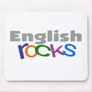 Den engelska lärare "engelska vaggar" gåvor musmatta