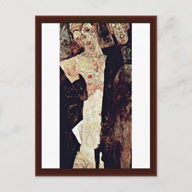 Den engelska profeten: profeten " vykort (Framsida)