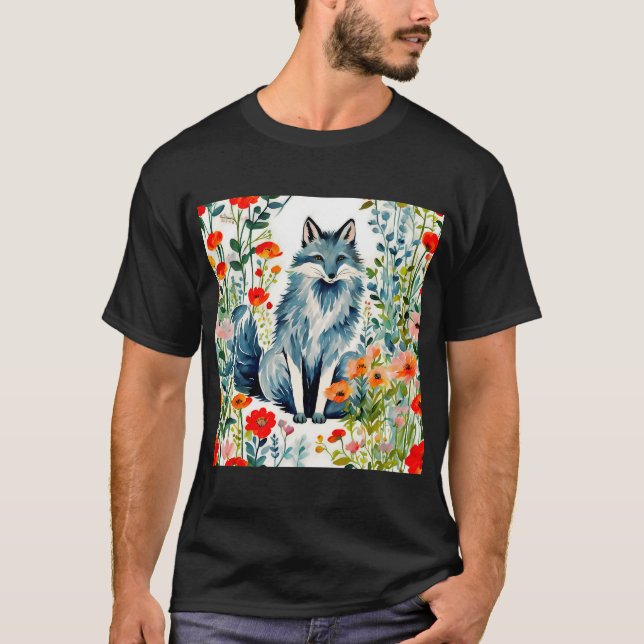 Den engelska silverräven #1 t shirt (Framsida)