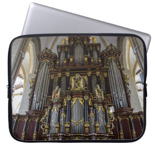 Den England badabbeyen leda i rör organ Laptop Sleeve