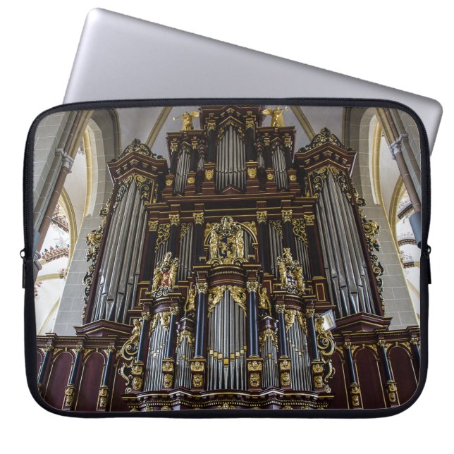 Den England badabbeyen leda i rör organ Laptop Sleeve (Framsidan)