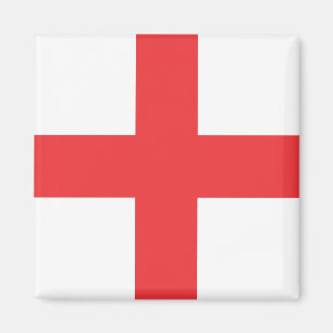 Den England flagga kvadrerar magneten Magnet