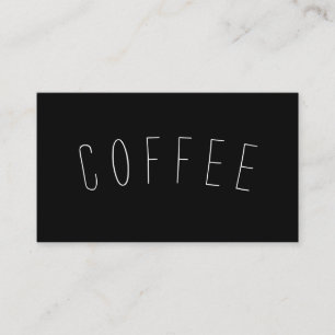 Den enkla coffee shoplojaliteten buktar lojalitetskort