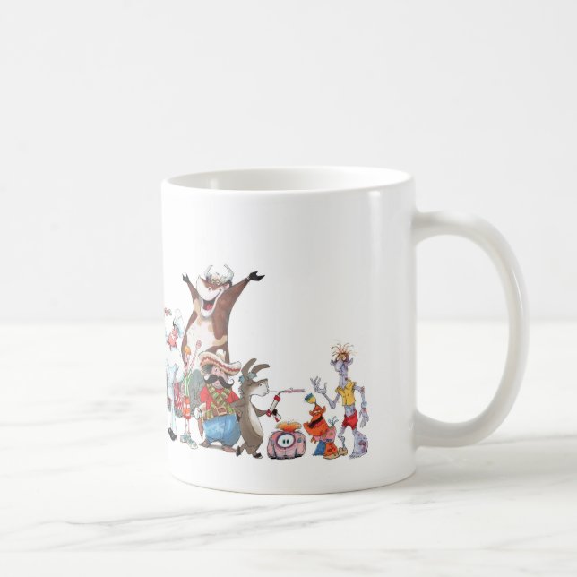 Den enkla dumbom Castmuggen Kaffemugg (Höger)