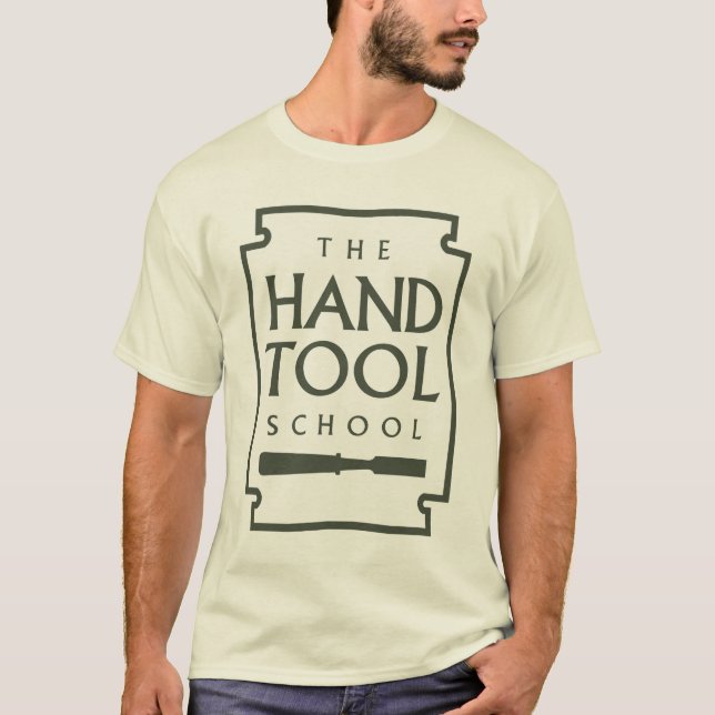 Den enkla handtoolen skolar tee shirt (Framsida)