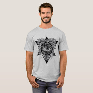 Den enkla moderna Coolan Öga belyser helt enkelt T Shirt