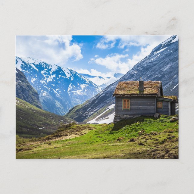 Den enkla vykort (Framsida)