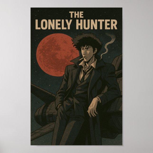 Den Ensamma Jägaren Poster (Framsidan)