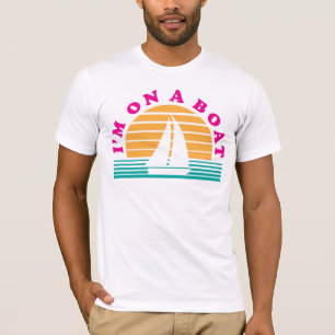 Den ensamma ön på ett fartyg t shirt