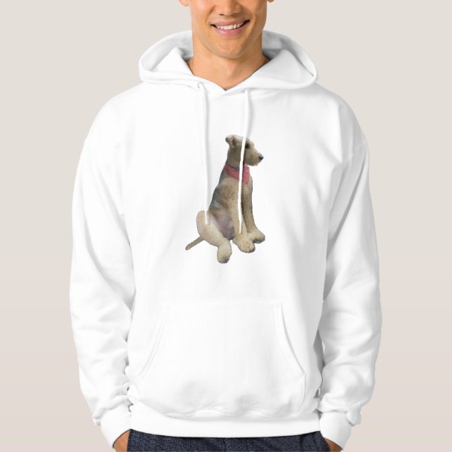 Den envisa Airedale Signature Hoodie Sweatshirt (Framsida)