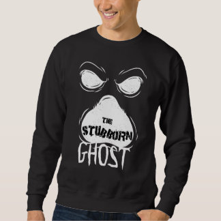 Den envisa Ghost-talesoky Halloween Matching Famil Lång Ärmad Tröja