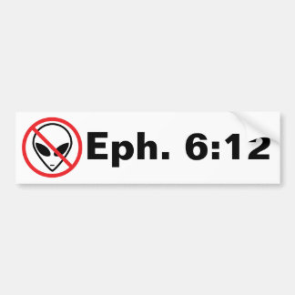 Den Ephesians 6:12 - motstå Bildekal