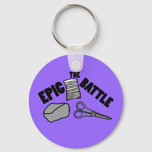 Den episka striden Keychain Nyckelring