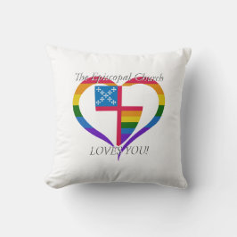 Den episkopiska kyrkan Kärlek du Pillow Kudde
