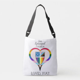 Den episkopiska kyrkan Kärlek du tog med i bag! Axelväska