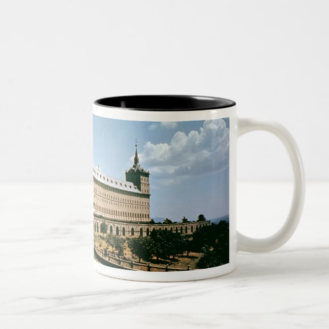 Den Escorial kloster Två-Tonad Mugg (Höger)