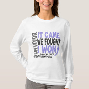 Den Esophageal canceröverlevanden som det kom oss T-shirt