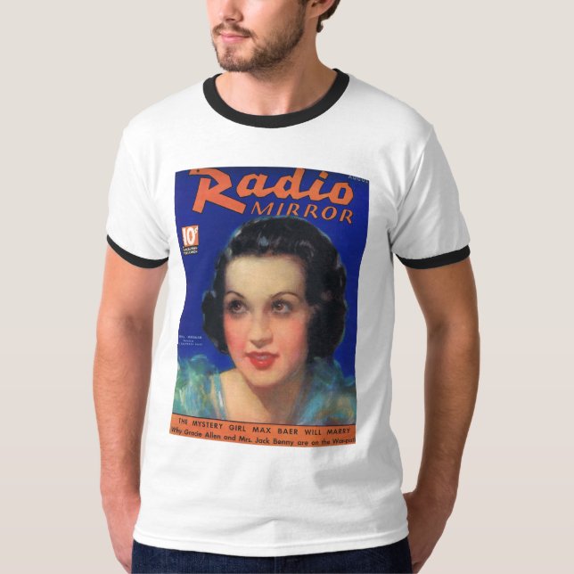 Den Ethel mermanen RADIOSÄNDE SPEGELtidskriften Tee (Framsida)