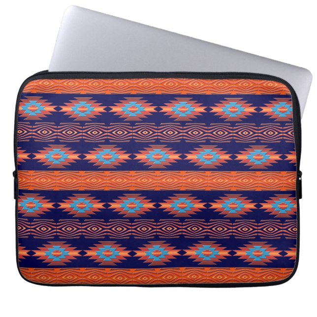 Den etniska stammen mönster i sydvästra delen. laptop fodral (Framsidan)